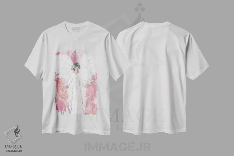 تیشرت طرح دار فرشتهٔ صلح، دکور معاصر اثر اشلی بردلی | immage.ir
