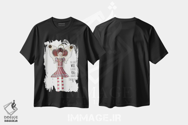 تیشرت طرح دار ایمان و کک ومک ها، دکور روستایی اثر اشلی بردلی | فروشگاه ایماژ