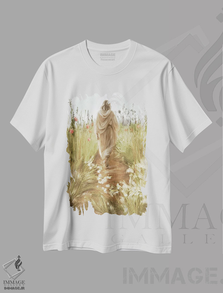 تیشرت طرح دار دنبال کن مرا، دکور روستایی اثر اشلی بردلی | immage.ir