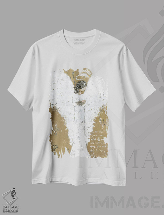 تیشرت طرح دار نوزاد آسمانی، تزئینی اثر اشلی بردلی | immage.ir