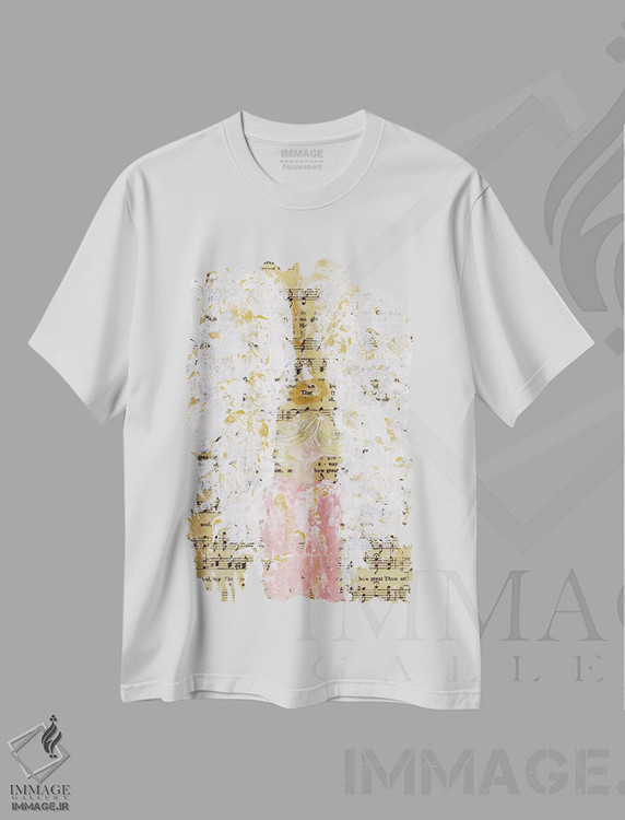 تیشرت طرح دار چه عظیم است تو، تزئینی اثر اشلی بردلی | immage.ir