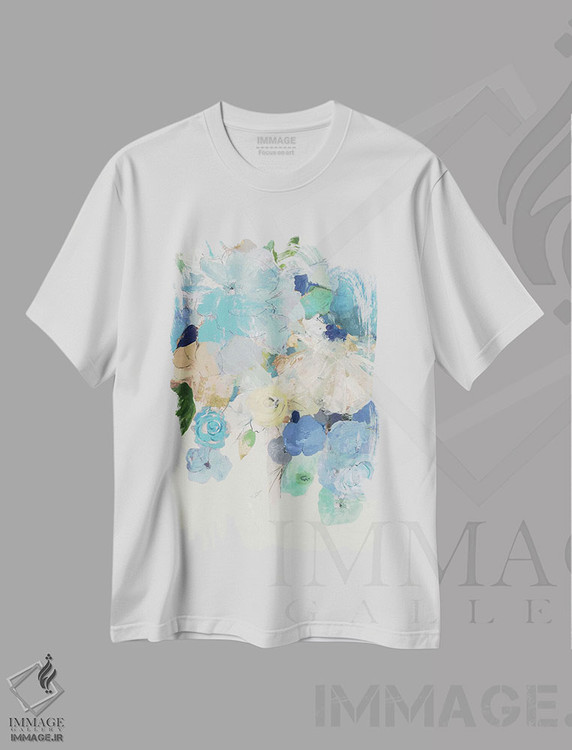 تیشرت طرح دار از عشق و عاشقان اثر آسیا جنسن | immage.ir
