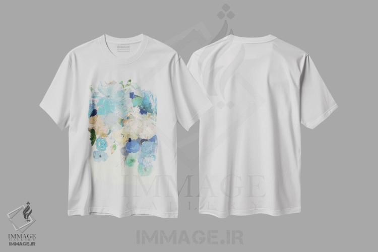 تیشرت طرح دار از عشق و عاشقان اثر آسیا جنسن | immage.ir