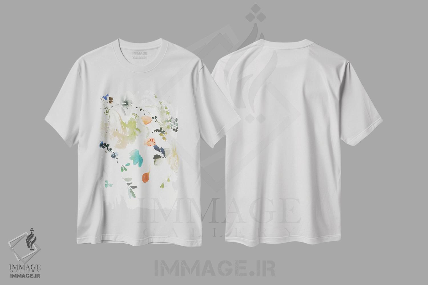 تیشرت طرح دار شدن، تزئینی اثر آسیا جنسن | immage.ir