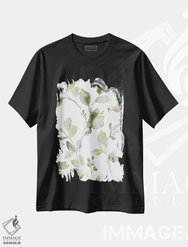 تیشرت طرح دار سلام به صبح I، تزئینی اثر آسیا جنسن | فروشگاه ایماژ