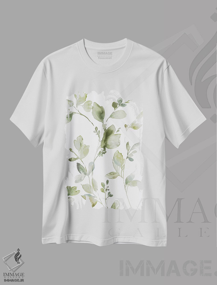 تیشرت طرح دار سلام به صبح I، تزئینی اثر آسیا جنسن | immage.ir