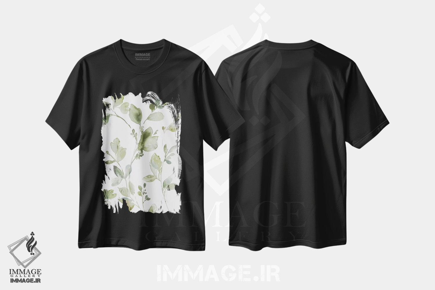 تیشرت طرح دار سلام به صبح I، تزئینی اثر آسیا جنسن | فروشگاه ایماژ