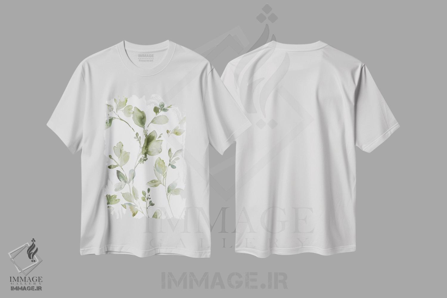 تیشرت طرح دار سلام به صبح I، تزئینی اثر آسیا جنسن | immage.ir