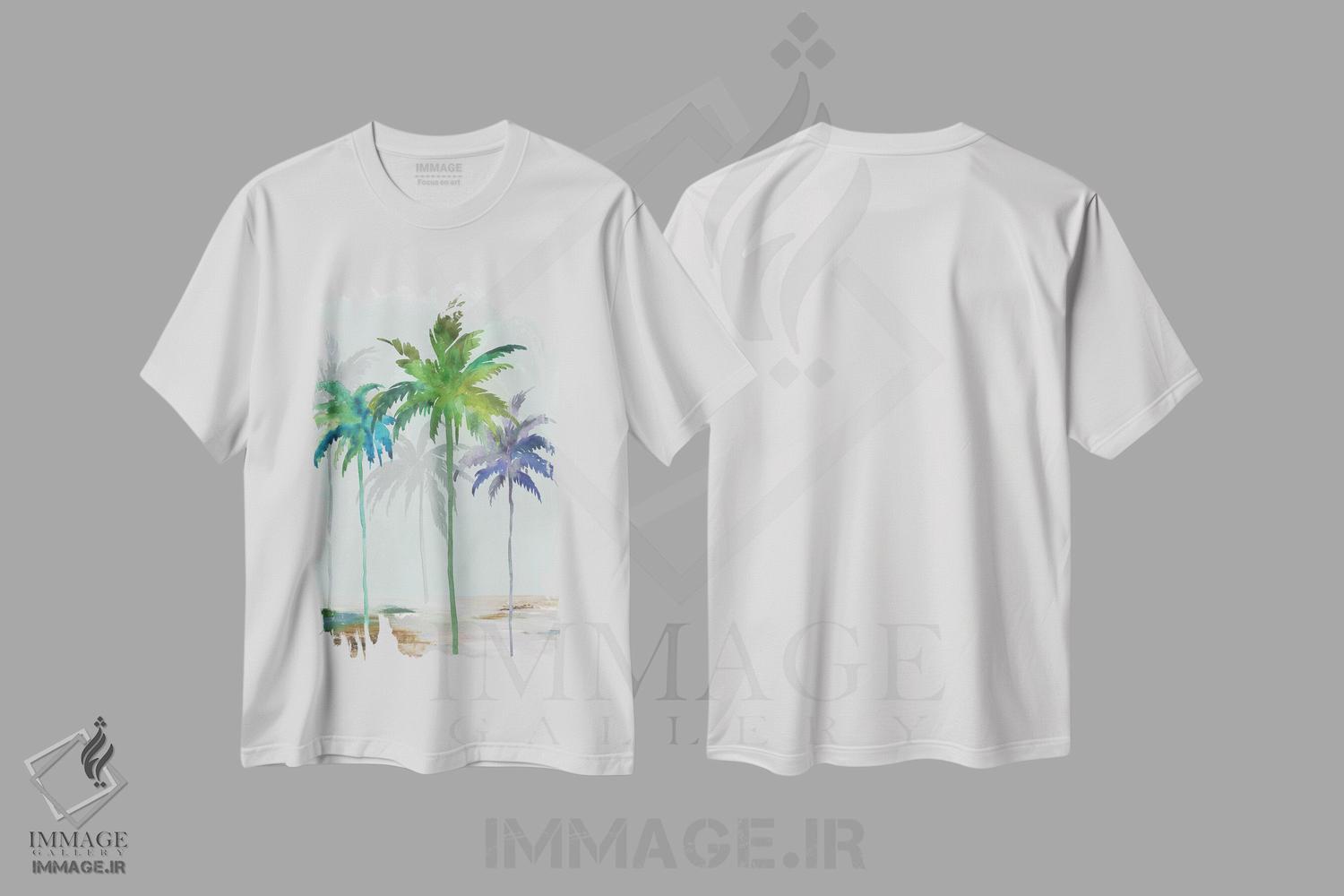 تیشرت طرح دار سانتا کروز، مدیوم اثر آسیا جنسن | immage.ir