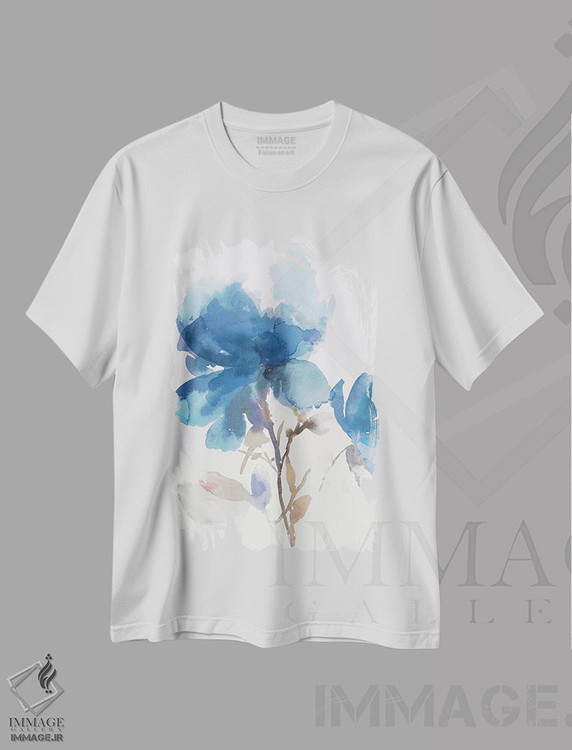 تیشرت طرح دار آرام بیدارم کن I، تزئینی اثر آسیا جنسن | immage.ir