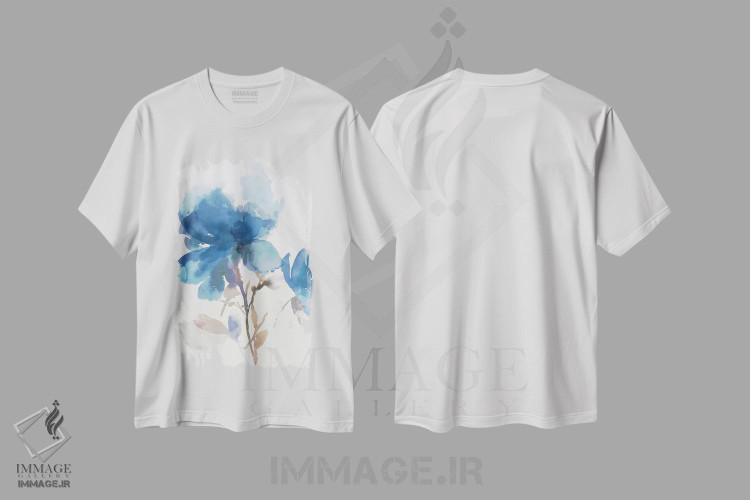 تیشرت طرح دار آرام بیدارم کن I، تزئینی اثر آسیا جنسن | immage.ir