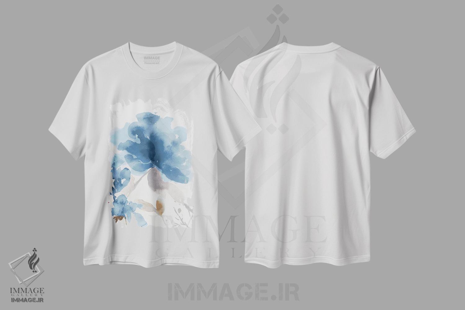 تیشرت طرح دار آرام بیدارم کن II، تزئینی اثر آسیا جنسن | immage.ir