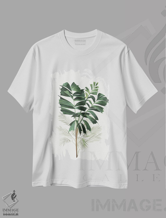 تیشرت طرح دار استوایی I، دکور بوهمی اثر آسیا جنسن | immage.ir