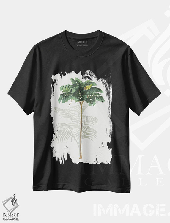 تیشرت طرح دار استوایی II، دکور بوهمی اثر آسیا جنسن | فروشگاه ایماژ