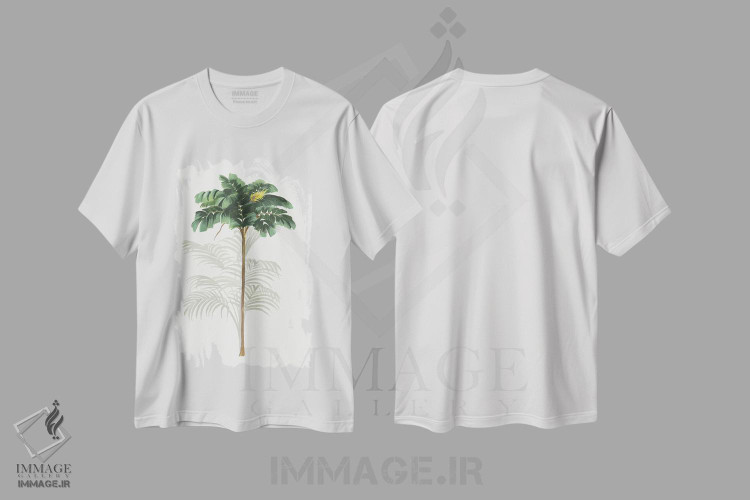 تیشرت طرح دار استوایی II، دکور بوهمی اثر آسیا جنسن | immage.ir