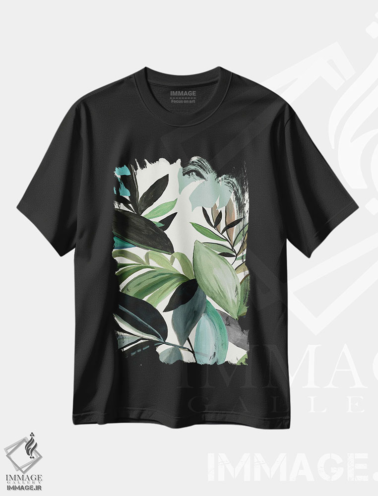 تیشرت طرح دار چند استوایی II، تزئینی اثر آسیا جنسن | فروشگاه ایماژ