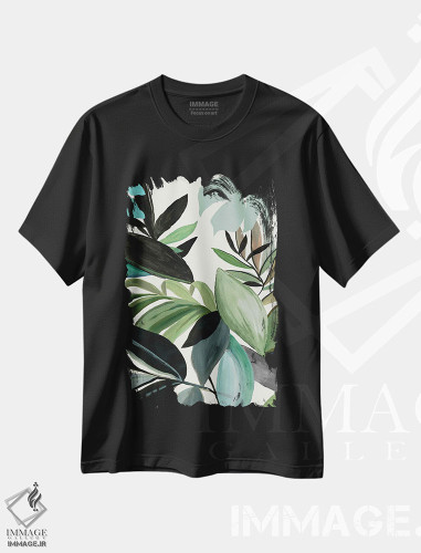 تیشرت طرح دار چند استوایی II، تزئینی اثر آسیا جنسن | فروشگاه ایماژ
