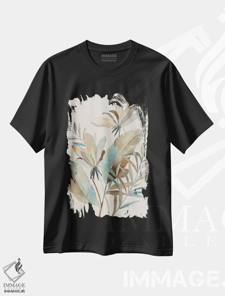 تیشرت طرح دار استوایی کلاسیک II، تزئینی اثر آسیا جنسن | فروشگاه ایماژ