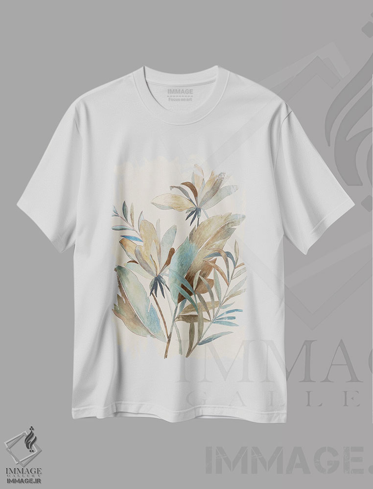 تیشرت طرح دار استوایی کلاسیک II، تزئینی اثر آسیا جنسن | immage.ir