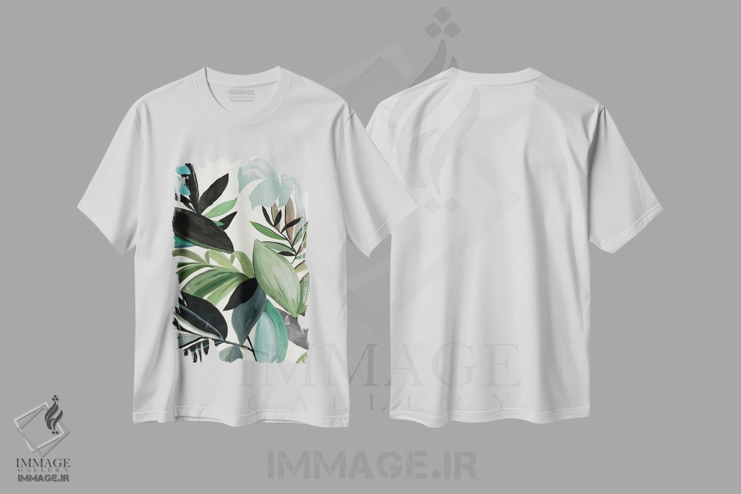 تیشرت طرح دار چند استوایی II، تزئینی اثر آسیا جنسن | immage.ir