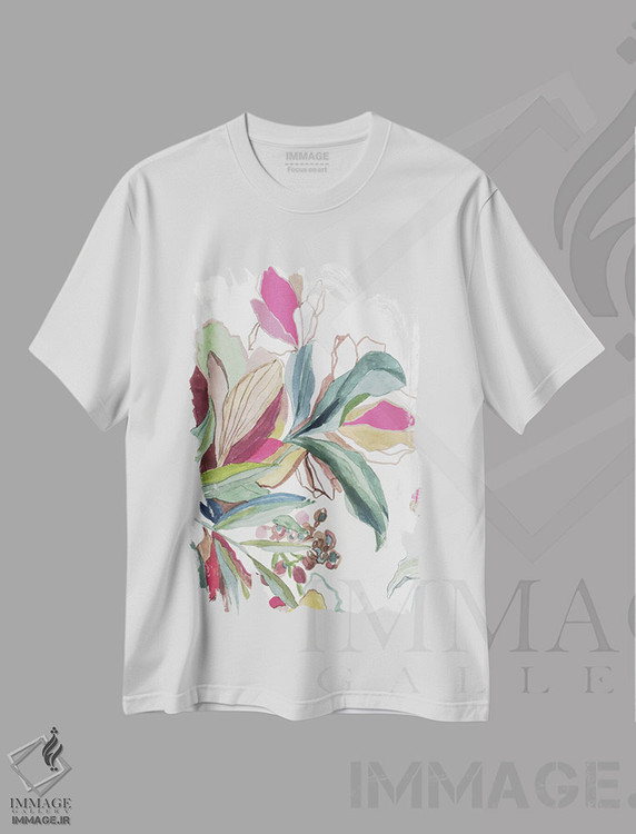 تیشرت طرح دار مطالعه گیاهی استوایی II، دکور معاصر اثر آسیا جنسن | immage.ir