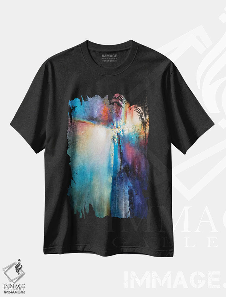 تیشرت طرح دار بال های ۱۹۴۲ اثر آنت شموکر | فروشگاه ایماژ