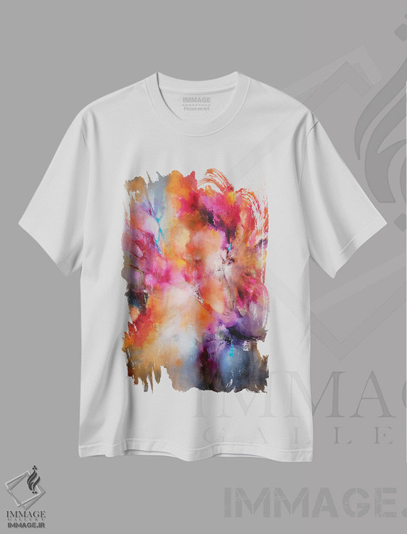 تیشرت طرح دار نقاط روشن اثر آنت شموکر | immage.ir