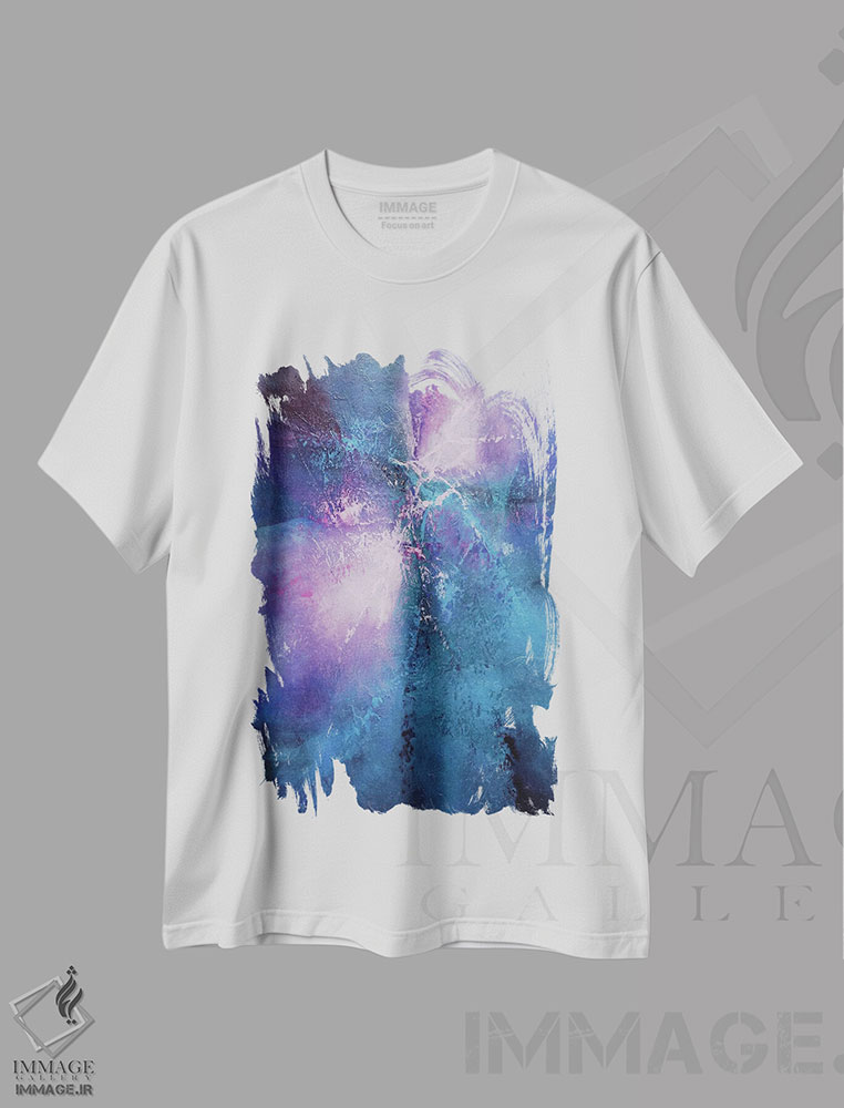 تیشرت طرح دار انرژی اثر آنت شموکر | immage.ir