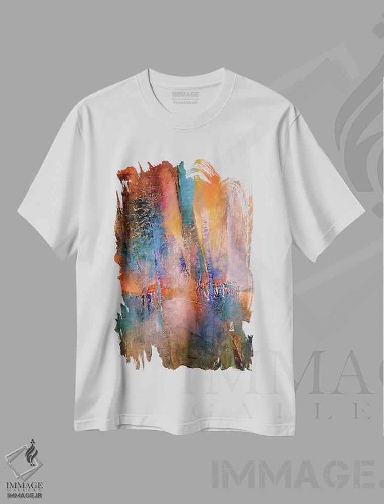 تیشرت طرح دار راه های جدید اثر آنت شموکر | immage.ir