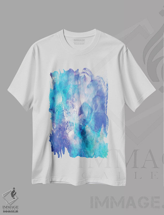 تیشرت طرح دار نور اثر آنت شموکر | immage.ir