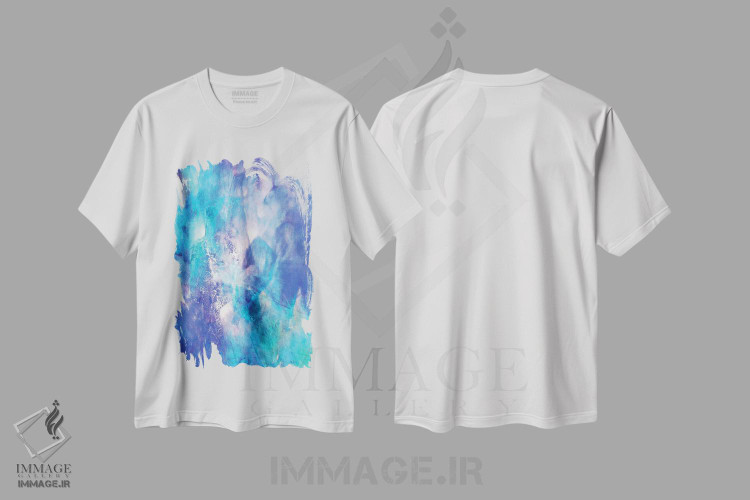 تیشرت طرح دار نور اثر آنت شموکر | immage.ir