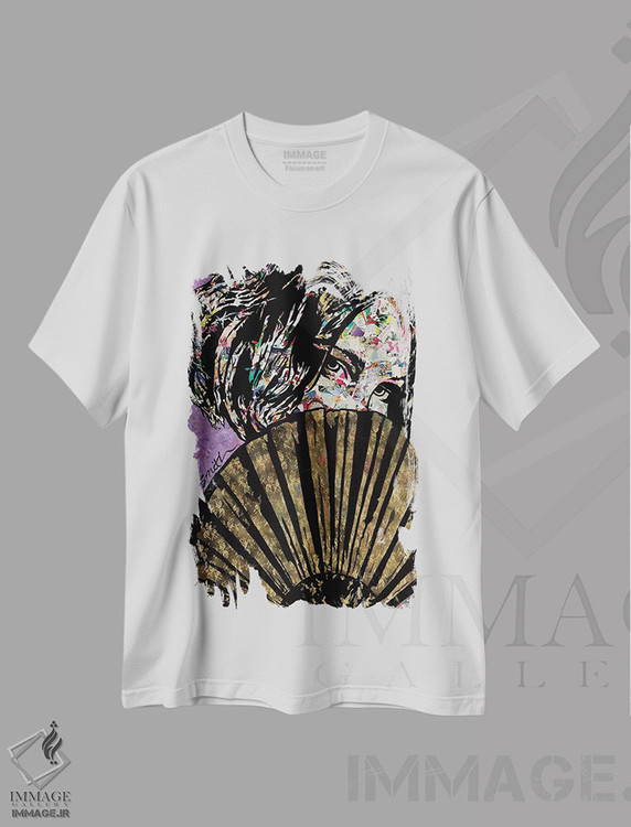 تیشرت طرح دار خود را به بی توجهی زدن، هنر فاخر معاصر اثر امی اسمیت | immage.ir