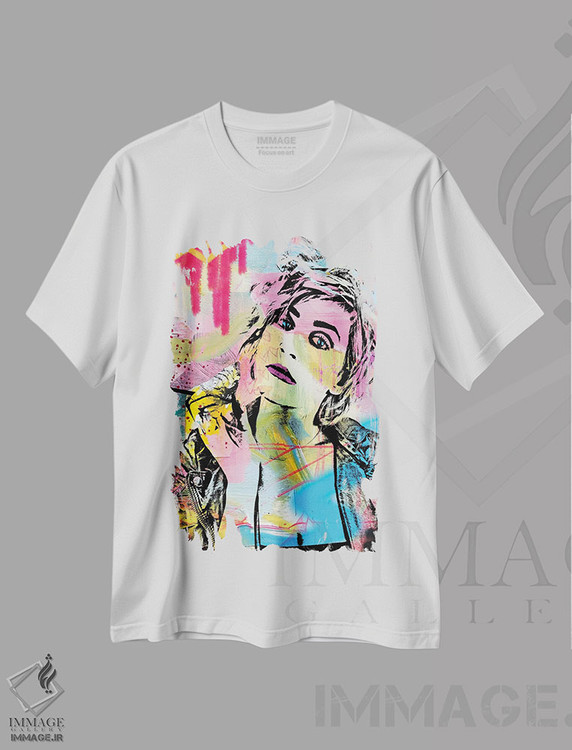 تیشرت طرح دار آنچه برای تو مقدر است، آبستره اثر امی اسمیت | immage.ir