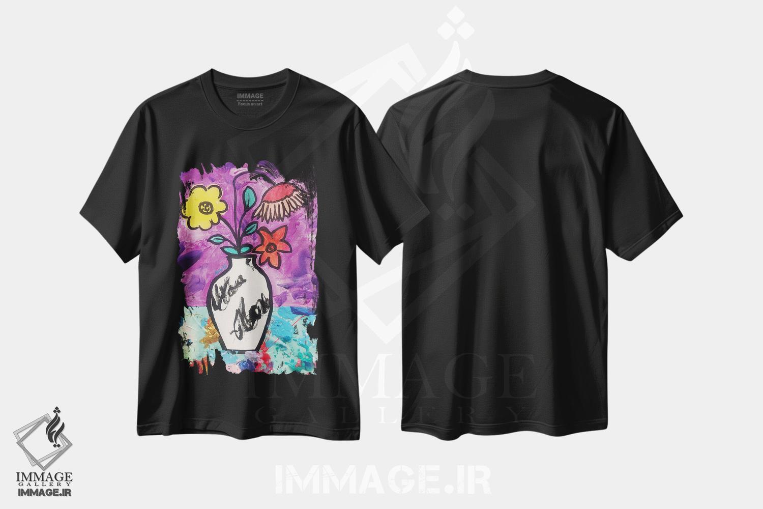 تیشرت طرح دار آثار امی اسمیت - immage.ir