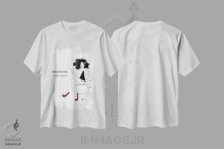 تیشرت طرح دار فوق العاده، هنر دیجیتال اثر آلیسون پِتری | immage.ir