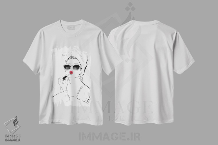 تیشرت طرح دار عکس شیک و جذاب، تزئینی اثر آلیسون پِتری | immage.ir