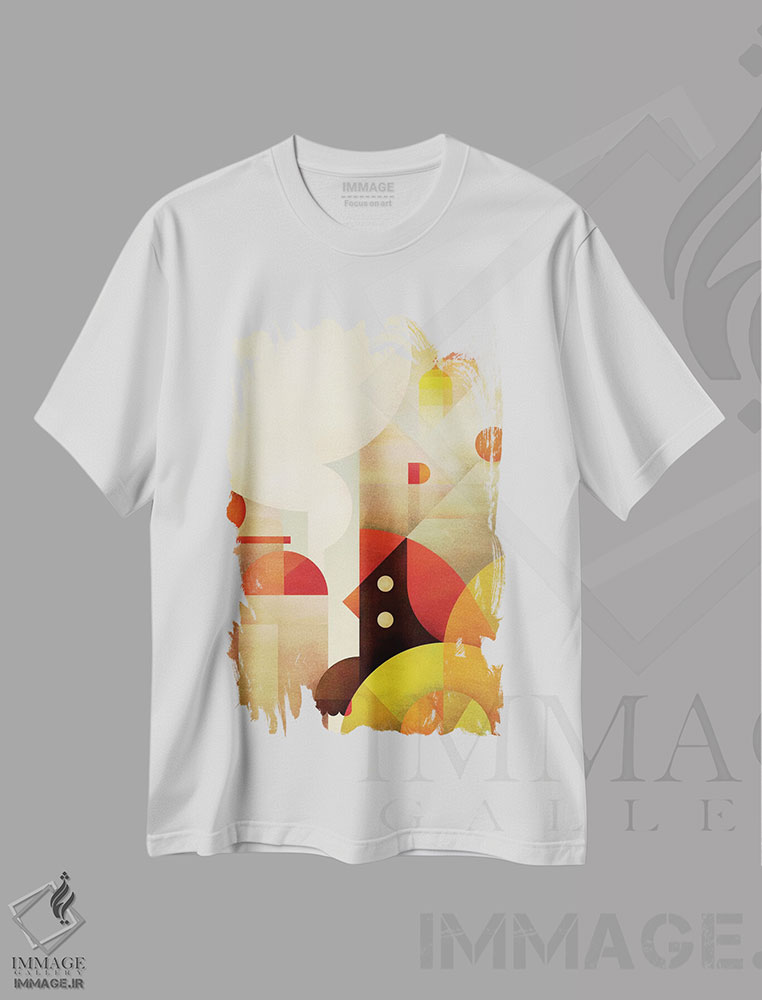 تیشرت طرح دار پرنده سقفی اثر آنتونی اسکوییزاتو | immage.ir