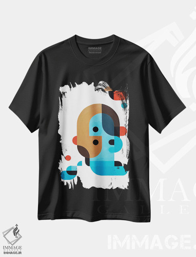 تیشرت طرح دار Myself And I,من، خودم و من اثر آنتونی اسکوییزاتو | فروشگاه ایماژ