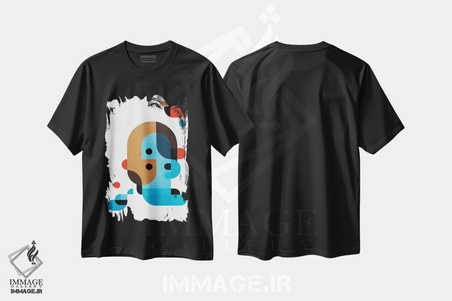 تیشرت طرح دار Myself And I,من، خودم و من اثر آنتونی اسکوییزاتو | فروشگاه ایماژ