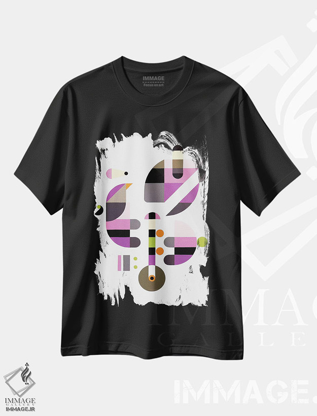 تیشرت طرح دار کنسرتو برای پرندگان اثر آنتونی اسکوییزاتو | فروشگاه ایماژ