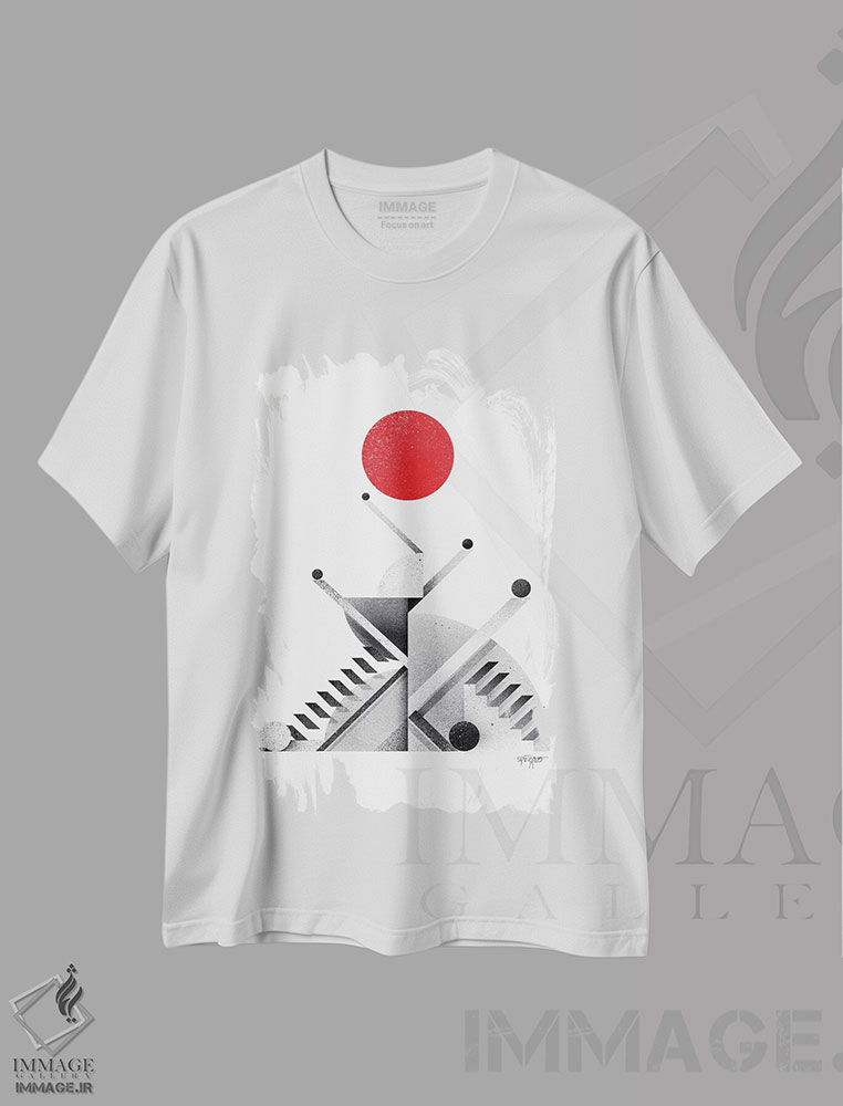 تیشرت طرح دار فضای باز V اثر آنتونی اسکوییزاتو | immage.ir