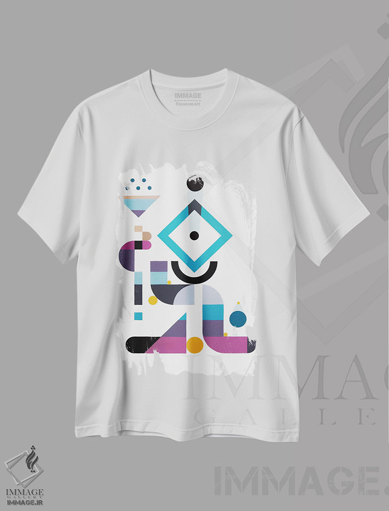 تیشرت طرح دار باران ساز اثر آنتونی اسکوییزاتو | immage.ir