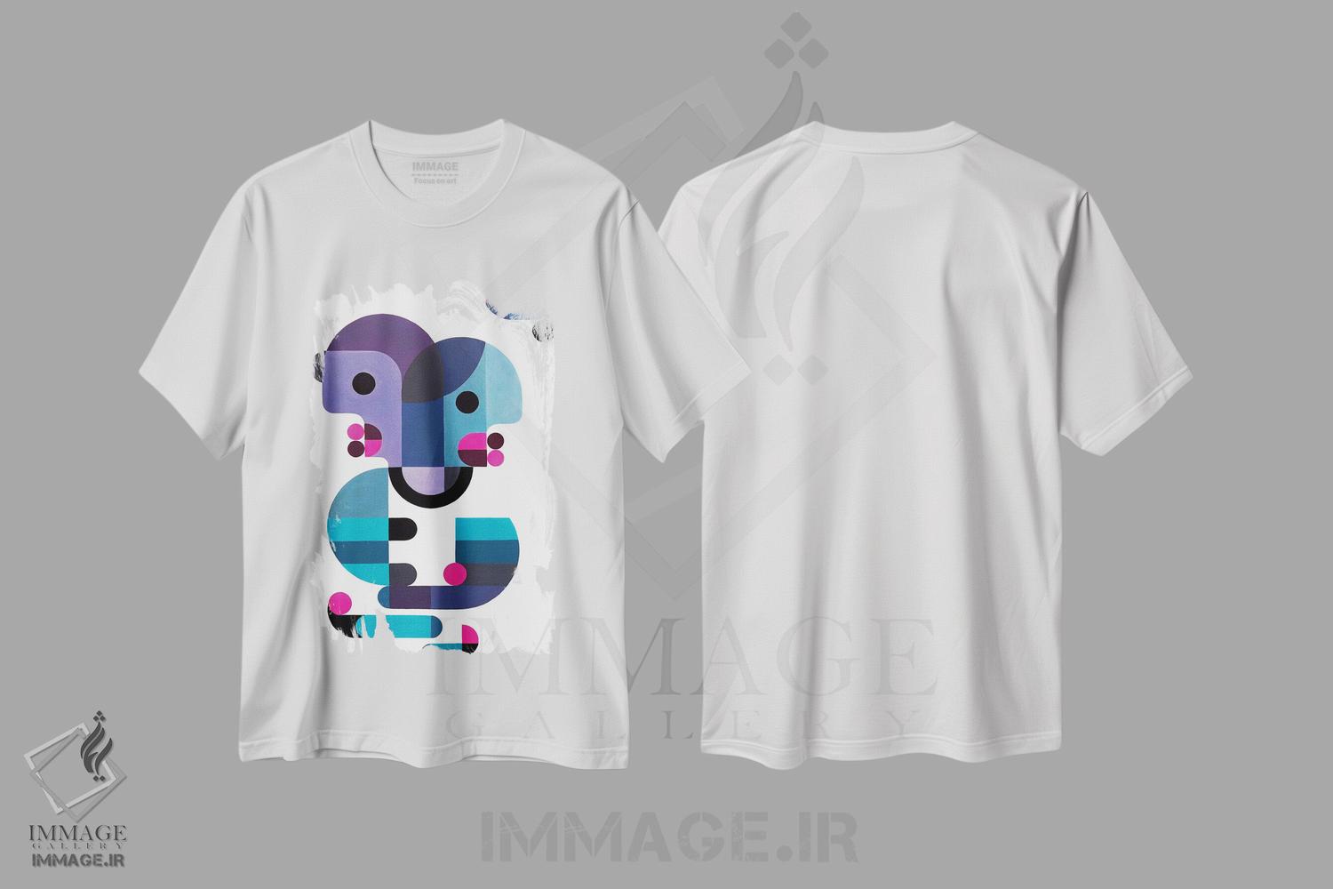 تیشرت طرح دار خارج از فوکوس اثر آنتونی اسکوییزاتو | immage.ir