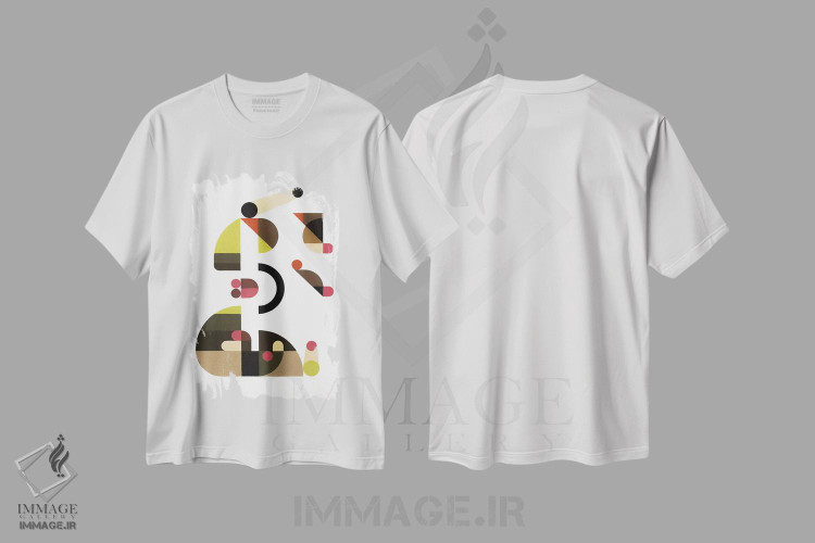 تیشرت طرح دار همزمان شده اثر آنتونی اسکوییزاتو | immage.ir
