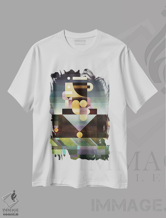 تیشرت طرح دار متفکر ناپایدار اثر آنتونی اسکوییزاتو | immage.ir