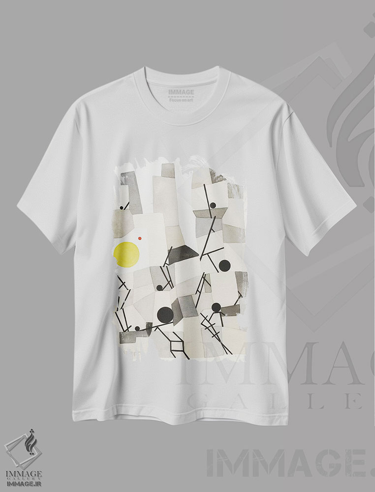 تیشرت طرح دار شاتو گری اثر آنتونی اسکوییزاتو | immage.ir