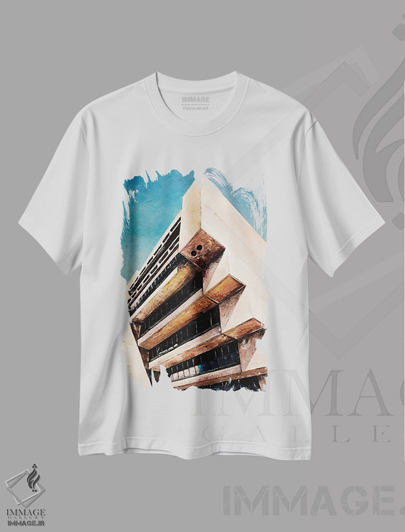 تیشرت طرح دار شهر دالاس، تزئینی اثر آنتونی اسکوییزاتو | immage.ir