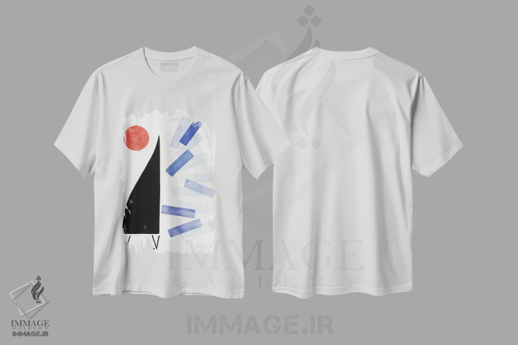 تیشرت طرح دار جاز آزاد، آبستره اثر آنتونی اسکوییزاتو | immage.ir