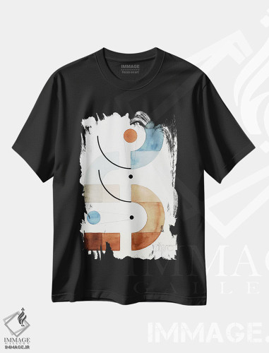 تیشرت طرح دار فضاهای باز XXX، آبستره اثر آنتونی اسکوییزاتو | فروشگاه ایماژ