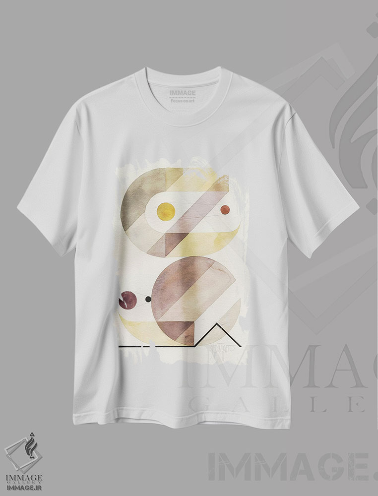 تیشرت طرح دار فضاهای باز XXXII اثر آنتونی اسکوییزاتو | immage.ir